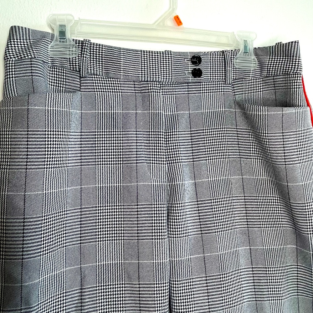Tahari Arthur S. Lavine Plaid Petite Pants  8 8P - Picture 4 of 9